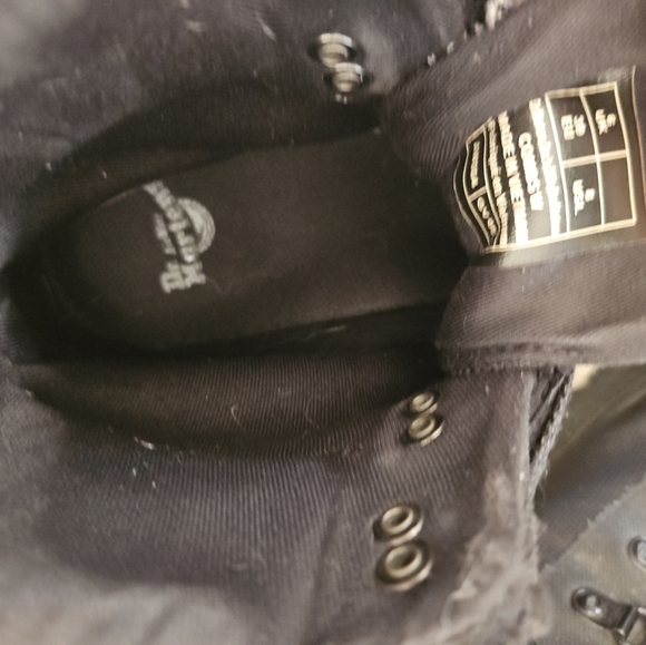 Dr. Martens Womens Combs Black Stylish Lace-Up Lightweight Utility Boots 8 - Picture 10 of 13